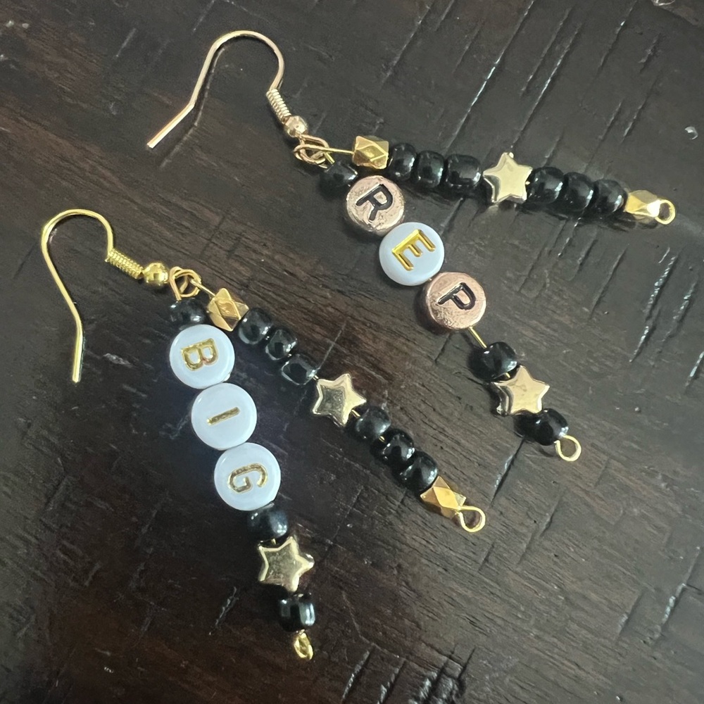 Taylor Swift Reputation Era Earrings for Eras Tour